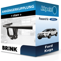Brink AnhäNgekupplung Starr Passend für Ford Kuga 02.2008-11.2012 Neu
