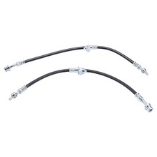 Brake Lines Set of 2 Front Driver & Passenger Side Left Right for Kia Soul Pair