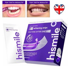Hismile V34 Whitening Strips, Teeth Whiten Strips, Purple Tooth Whitening