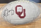 Kyler Murray Autographed Signed Oklahoma Sooners White Logo Football Beckett
