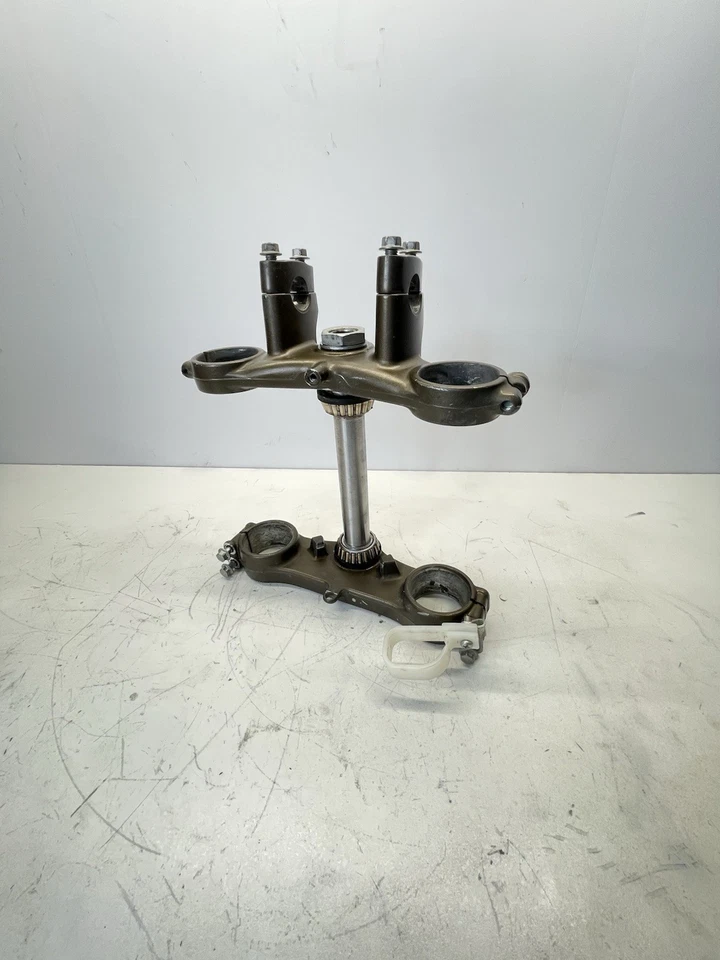 2009 09-13 Kawasaki KX85 KX100 Oem Triple Tree Clamps Steering Stem Head - Image 4 of 4