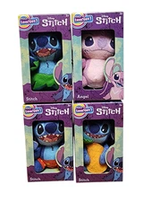 Basic Fun Disney Stitch Micro Teenies Plush Figure 3in Collectible Set