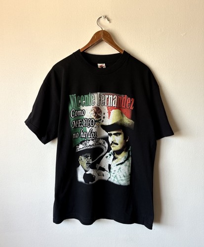 Vicente Fernandez 2013 Como Mexico No Hay Dos Tour T Shirt Size Large