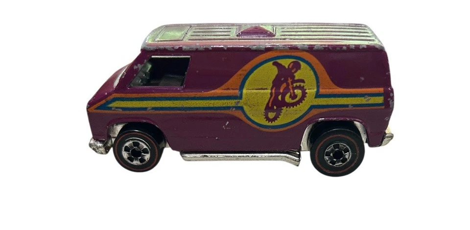 Bicicleta de Motocross Hot Wheels Original Redline Plum SUPER VAN Volando Años 70’s Colores LEER Foto 4 de 4