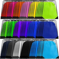 108 Pack Drawstring Bag Bulk Drawstring Backpack Draw String Bags Pack Cinch Bag