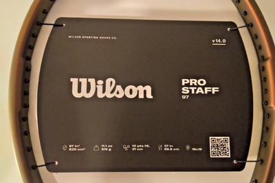 New Wilson Pro Staff 97 V14 315 Gr 4 3/8 16x19 | eBay