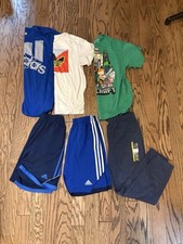 Boys Bundle Size Large EUC - Adidas Minecraft - 6 Items