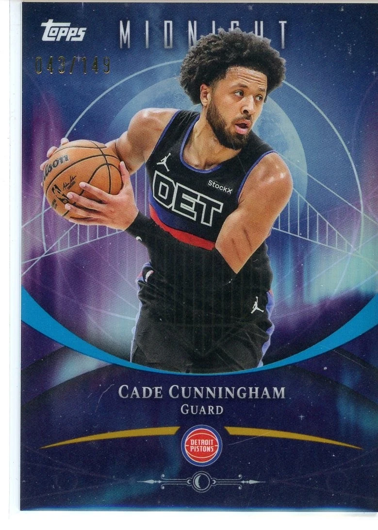 2025-26 Midnight Cade Cunningham #43 DG /149