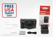 [Unused] Canon PowerShot SX740 HS Black 20.3MP 40x Digital Camera JAPAN #192