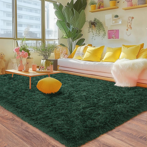 Super Soft Fluffy Rug for Living Room Bedroom, Large Comfy Modern Shaggy Rug ...