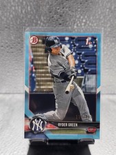 2018 Bowman Draft Paper Ryder Green 1st Bowman Sky Blue 134/499!