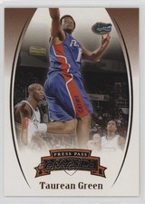 2007-08 Press Pass Legends Bronze 515/899 Taurean Green #4 15ul