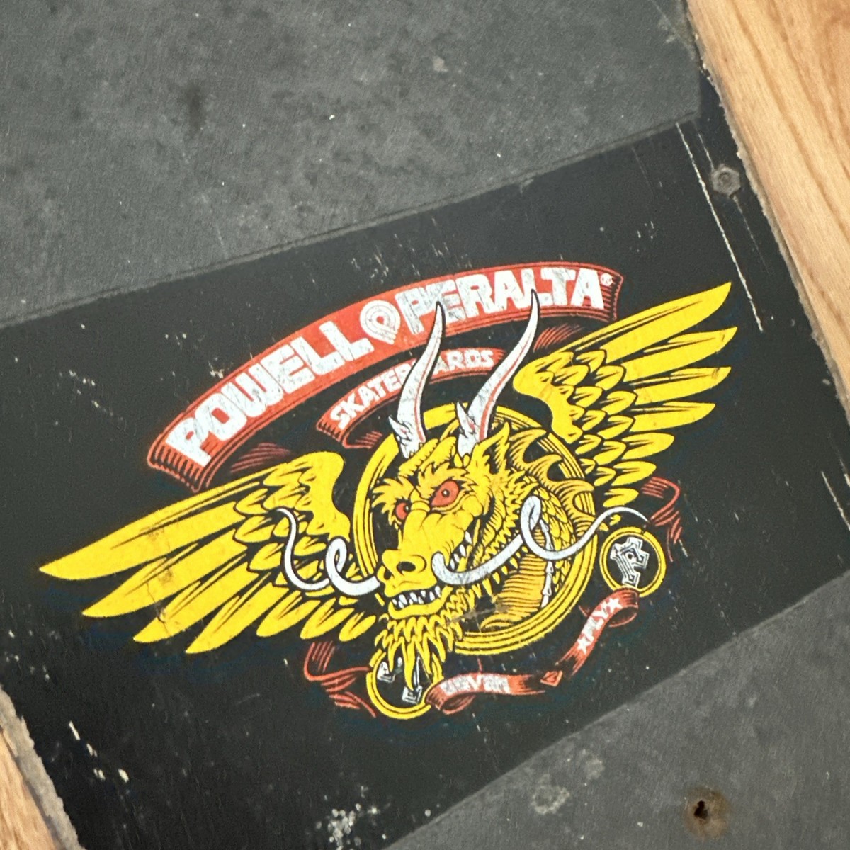 Steve Caballero Skateboard Deck Powell Peralta Vintage OG Ban This