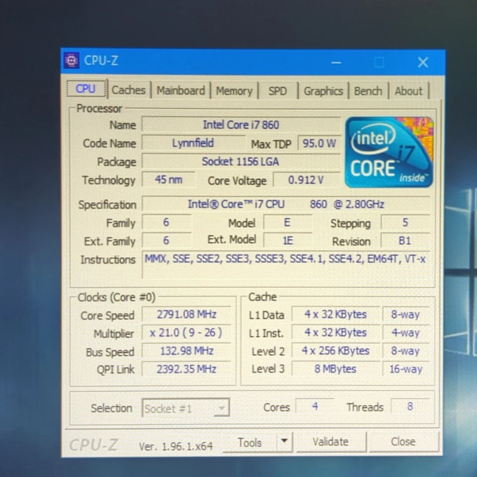 Dell Precision T1500 Motherboard Intel Core i7-860 2.8GHz 16GB LGA 1156 0XC7HH - Image 3 of 4