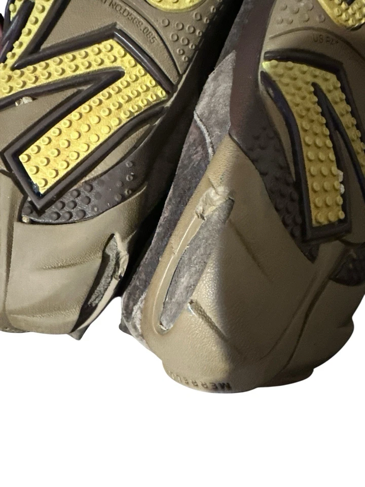 Zapatos Merrell Talla 8 Mujer Marrón Ortholite Gamuza Mary Jane Cojín de Aire Estampado MJ Foto 4 de 4