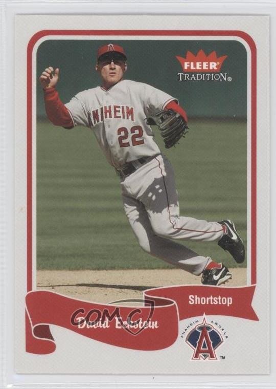 2004 Fleer Tradition David Eckstein #330 e1a