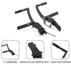 Aluminum CNC 5" Forward Controls Footpegs for Suzuki LS650 Savage 650 1988-2000