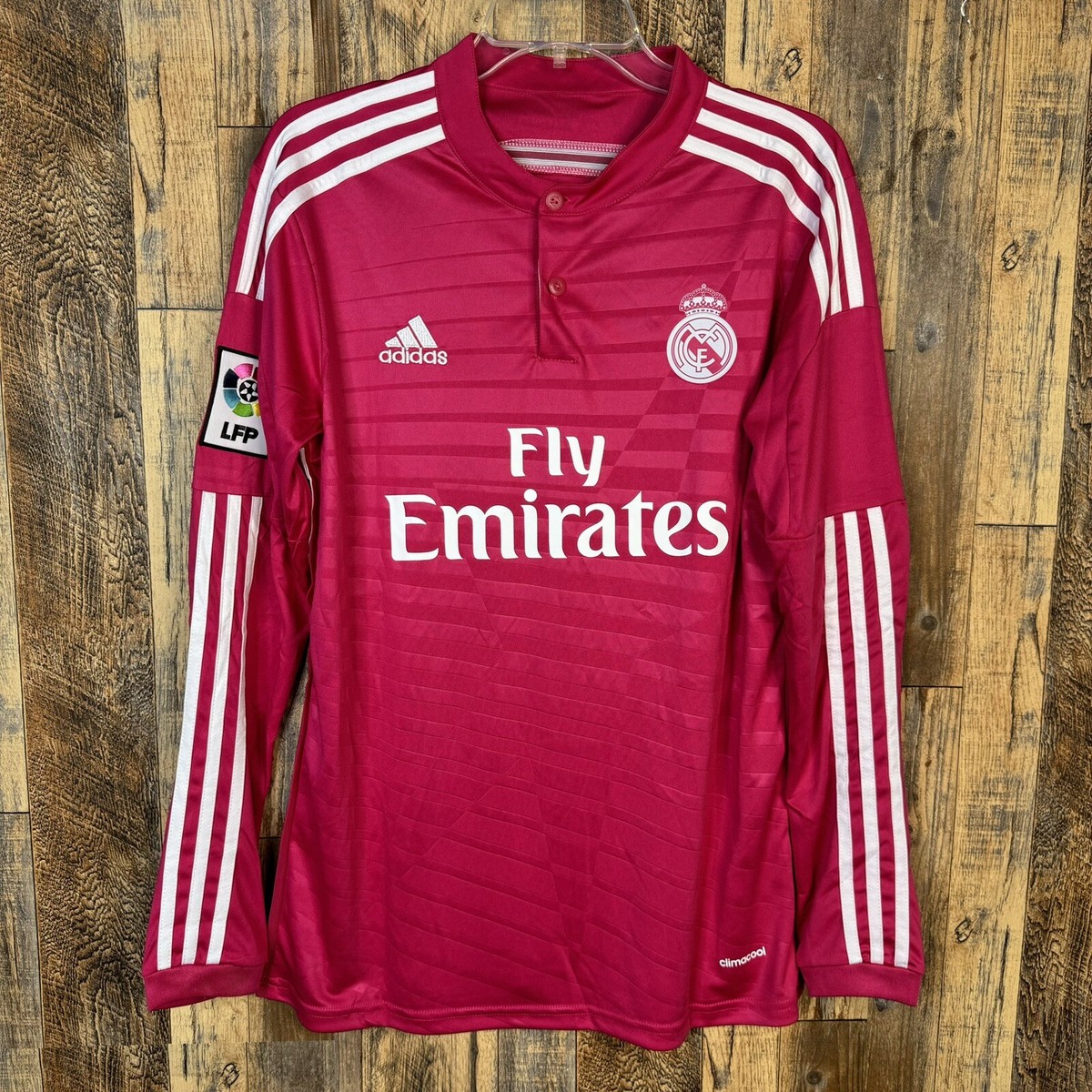 Real Madrid 2014-15 Away Football Long Sleeve Jersey Kroos