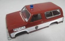"NEW" AW REL 4 PALM BEACH FLORIDA POLICE BLAZER X TRAC HO SLOT CAR BODY