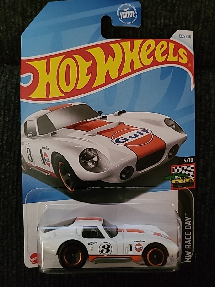 2024 Hot Wheels WALGREENS GULF Shelby COBRA DAYTONA COUPE Color