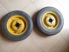 VESPA CERCHIO RUOTA PNEUMATICO GOMMA 8 OTTO POLLICI FARO BASSO VBB VNB VBA 125 