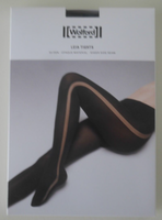 Neu & Ovp: Wolford Leia Tights! Seitlicher Streifen! Gr. Xs! Fairly Light-Black