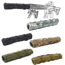 Nylon 8.66" 22cm Protective Cover Outdoor Silencer Tactical Hunting Accessories