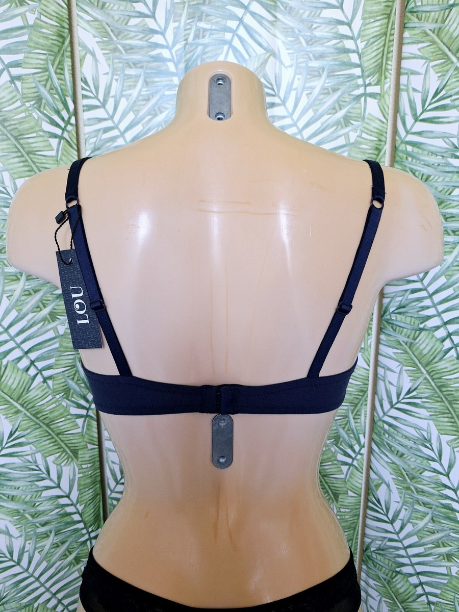 Soutien-gorge LOU PARIS - Taille 90B | Noir En Polyamide | Neuf Avec étiquettes