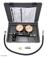Engine Leak Down Tester Tool Automotive Cylinder Testing Gauge Leakdown
