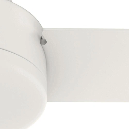 52" Matte White Indoor Modern Ceiling Fan High Speed Cooling Reversible Motor - Picture 5 of 8