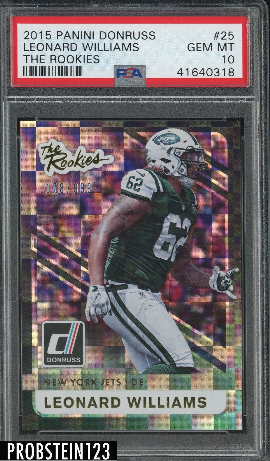 Leonard Williams Panini Donruss the Rookies #25 Base