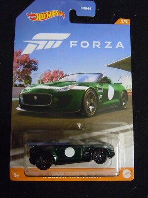 2023 Hot Wheels Forza Set 3/5 cars '15 JAGUAR F-TYPE PROJECT 7 New Near Mint