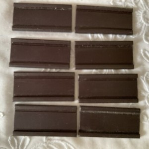 Magnetic Channel Label Holder Lot of 12 Size 2" across For 3/4" Label Inserts