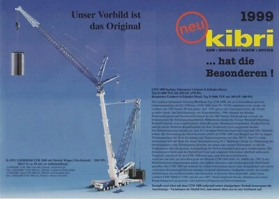 Prospekt Kibri 1999 - Bild 1 von 2