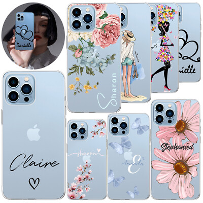Pretty Customized Phone Case For iPhone Air 17 16 15 14 Pro Max 13 Durable Cover