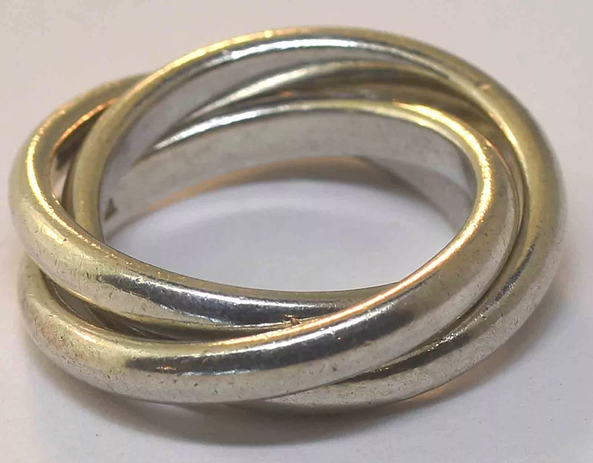 Tiffany silver 2024 russian wedding ring