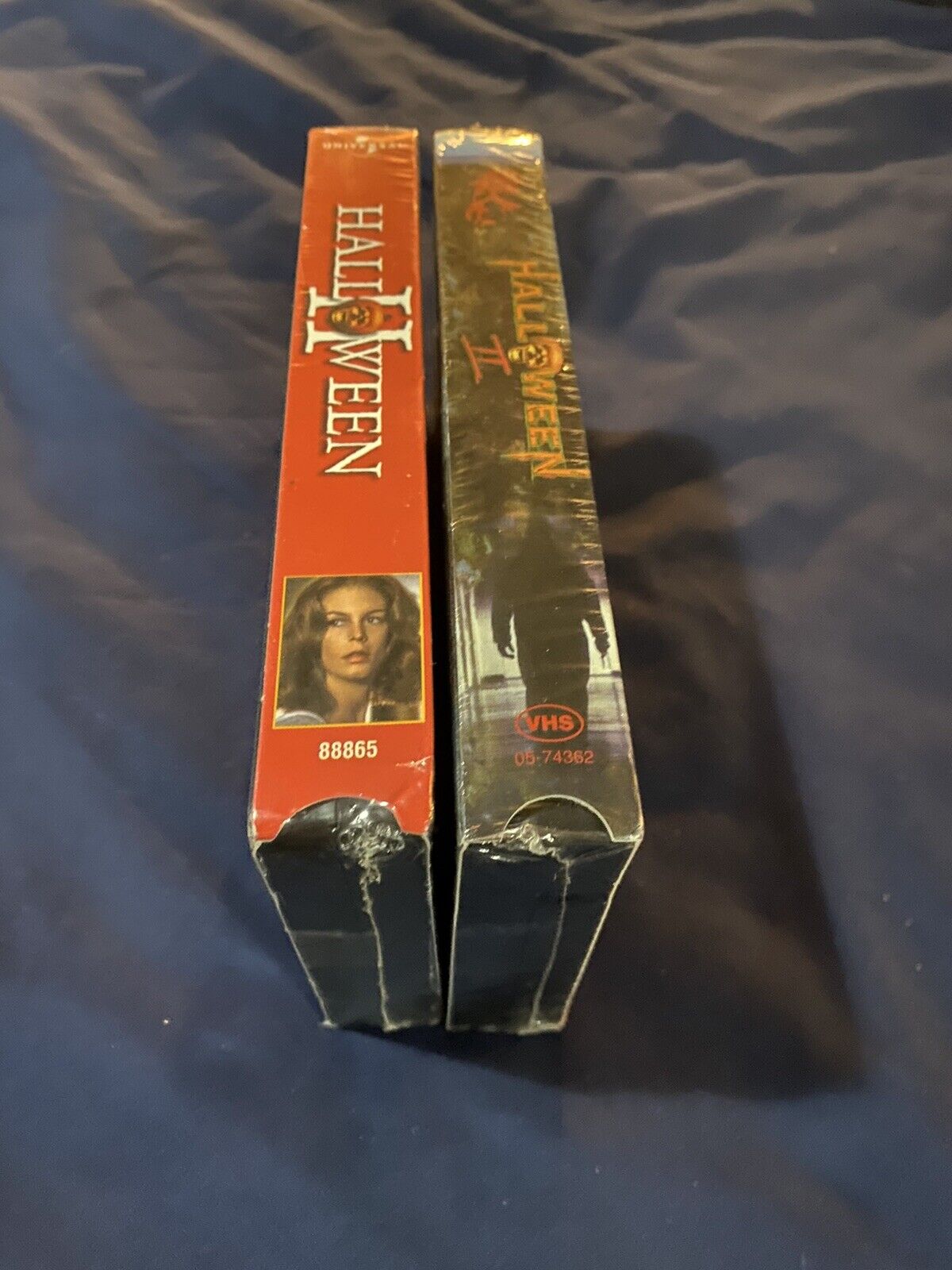 Halloween II RARE 1981 VHS Jamie Lee Curtis 2001 VHS Horror Film John