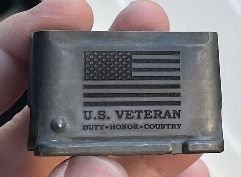 Custom Engraved M1 Garand En Bloc Clip, Have Your Rifles Markings Put ...