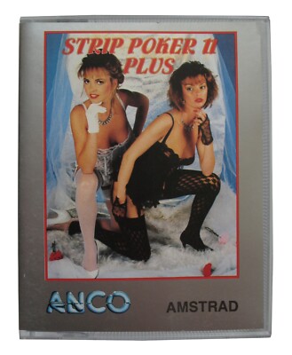 amstrad CPC Spiel amstrad STRIP POKER Spiel amstrad STRIP POKER II PLUS Spiel ANCO