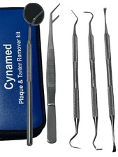 Dental Set Kit 5pcs Scaler Pick Tools Deep Cleaning Professional Oral Hygeine