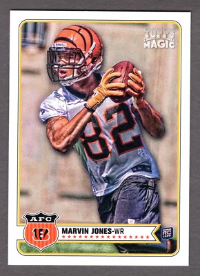 2012 TOPPS MAGIC MARVIN JONES ROOKIE CARD #108 **NM-MT** CINCINNATI BENGALS