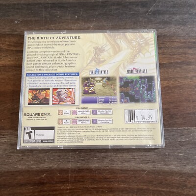 Final Fantasy Origins - Sony Playstation 1 PS1 - Complet - PAL