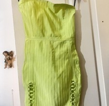 New Woman’s Missguided Green Bandage Dress 