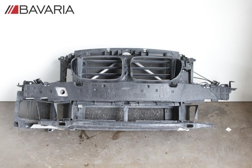 12-13 BMW 528 F10 FRONT CLIP A/C INTERCOOLER RADIATOR CORE SUPPORT FAN ...