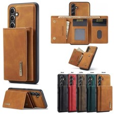 For Samsung Galaxy A57 A16 A55 A14 Magnetic Leather Flip Stand Card Wallet Case