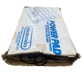 Original Nintendo NES Power Fitness Pad Game Mat In Original Box NO GAME