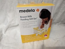 Medela Breastfeeding Gift Count, Breast Milk Storage System; Bottles, Nipples...