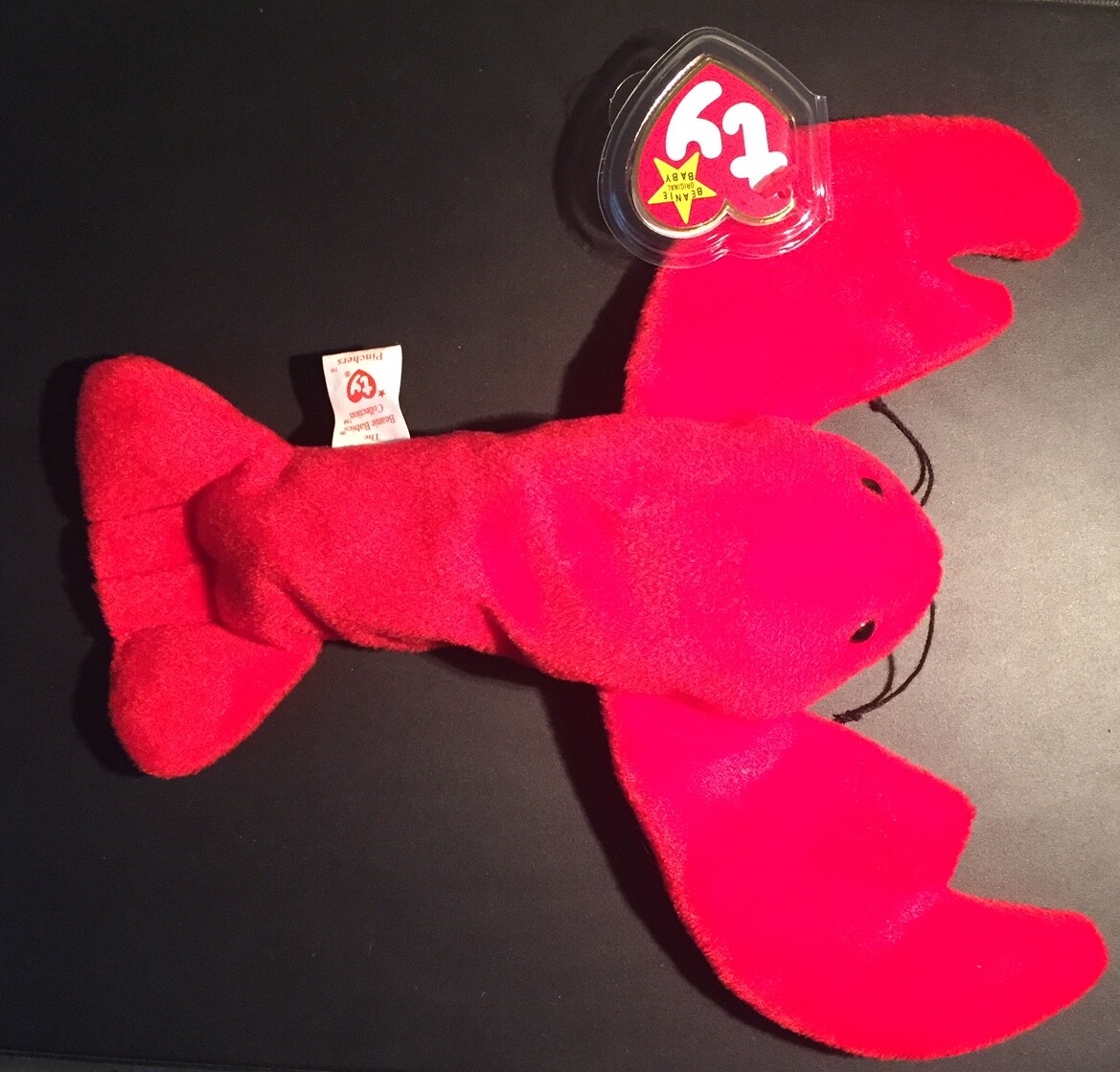 Ty Beanie Baby "Pinchers" La Langosta (8,5 Pulgadas - Foto 8