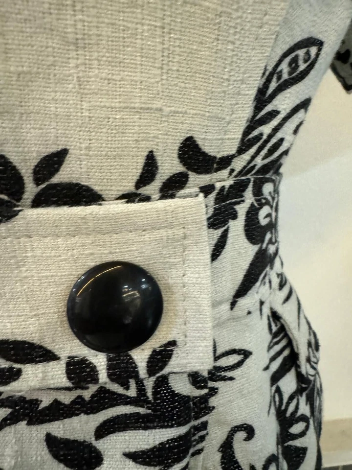 MSRP $129 NOW $45 -- Georgiou Designer Pride Blockwork High End Cotton Blend TOP - Image 2 of 4