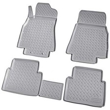 3D Gummi Fussmatten passend für MERCEDES A-Klasse | W169 | 2004-2012 | grau